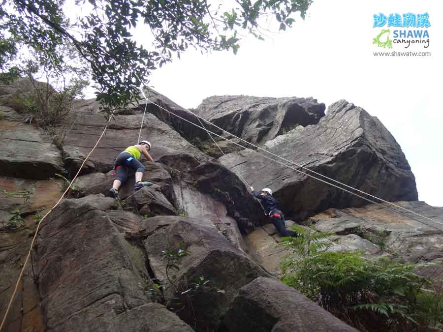 熱海攀岩Rehai rock climbing 4 by 沙蛙溯溪Shawa Canyoning Taiwan